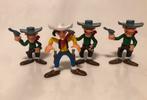 Lucky Luke figures Daltons Brabo Dargaud 1978, Verzamelen, Gebruikt, Ophalen of Verzenden, Overige figuren, Beeldje of Figuurtje