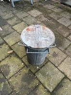 Zinken vuilnisbak uit Zeist, Ophalen, Zo goed als nieuw, Minder dan 50 cm