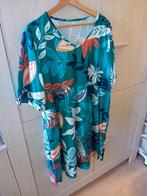 Prachtige groene zomer longtuniek maat XXL, Ophalen of Verzenden, Zo goed als nieuw, Groen, Blouse of Tuniek