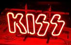 Neon Sign KISS - Echte Neon geen LED - NIEUW!, Ophalen of Verzenden, Nieuw, Lichtbak of (neon) lamp