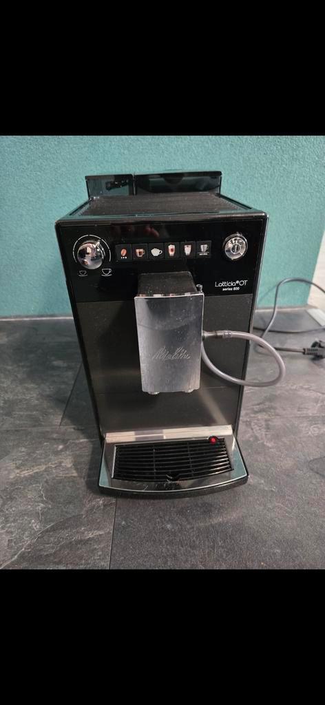 Melitta Laticia F600 Koffiemachine, Witgoed en Apparatuur, Koffiezetapparaten, Gebruikt, Koffiebonen, Koffiemachine, 4 tot 10 kopjes