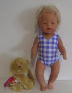 poppenkleertjes babypop born 43cm (badpak ), Ophalen of Verzenden, Nieuw, Babypop