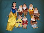 Sneeuwwitje en de 7 Dwergen poppen set sint tip, Ophalen of Verzenden, Sneeuwwitje of Doornroosje, Zo goed als nieuw