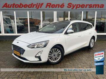 Ford FOCUS Wagon 1.0 EcoBoost Titanium Panodak | Stoel |Stuu beschikbaar voor biedingen