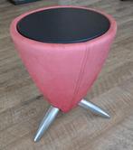 Leolux Tam Tam Alcantara leder, Minder dan 55 cm, Rond, Ophalen of Verzenden, Zo goed als nieuw