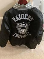 Raiders Jas - Mitchell & Ness - Maat XL, Kleding | Heren, Verzenden, Zo goed als nieuw, Maat 56/58 (XL), Zwart