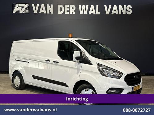 Ford Transit Custom 2.0 TDCI 130pk L2H1 Inrichting Euro6 Air, Auto's, Bestelauto's, Bedrijf, Te koop, ABS, Achteruitrijcamera