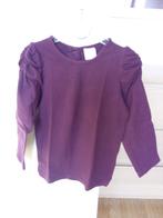 maat 86  Paars shirt, HM, Gebruikt, Meisje, Ophalen of Verzenden