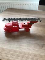 antiek, speelgoed, plastic, speelgoed, brandweerauto,, Ophalen of Verzenden