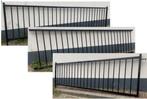 Balkonhek - Zwart - U-vorm: ±100 cm x 370/342/312 cm, Tuin en Terras, Ophalen, Zo goed als nieuw, IJzer, Spijlenhekwerk