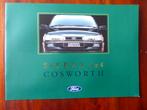 Ford Sierra Cosworth 4x4 brochure 1992, Verzenden, Zo goed als nieuw, Ford