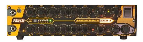 Markbass EVO 1 basversteker  2 kanalen, 500 watt, Muziek en Instrumenten, Versterkers | Bas en Gitaar, Zo goed als nieuw, Basgitaar