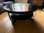 Ronde Salontafel, Huis en Inrichting, Tafels | Salontafels, Ophalen, 50 tot 100 cm, Rond, Zo goed als nieuw