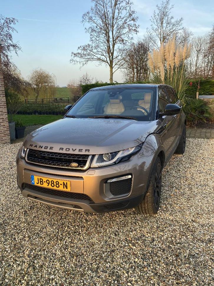 Land Rover Range Rover Evoque 2.0 TD4 2WD 110KW 2016 Bruin, Auto's, Land Rover, Particulier, ABS, Achteruitrijcamera, Airbags