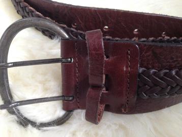 Mark brede dubbelriem 100 cm beschikbaar voor biedingen