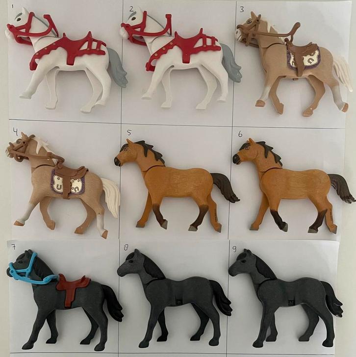 Dieren: losse paarden, Kinderen en Baby's, Speelgoed | Playmobil, Nieuw, Los playmobil, Ophalen of Verzenden