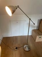 Chroom vloerlamp incl., Huis en Inrichting, Lampen | Vloerlampen, Ophalen, Gebruikt, 100 tot 150 cm, Metaal
