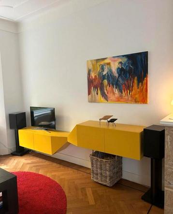 Hillside arflex design kast op maat mosterd geel beschikbaar voor biedingen