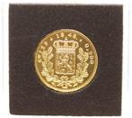 Willem 2 - herslag 10 gulden 1848 zwaar verguld  proof, Zilver, Ophalen of Verzenden, Losse munt, 10 gulden