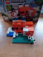 Lego minecraft the fox lodge, Ophalen of Verzenden, Zo goed als nieuw
