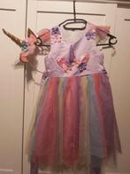 Unicorn jurk maat 110, Kinderen en Baby's, Carnavalskleding en Verkleedspullen, Ophalen of Verzenden, Zo goed als nieuw, 110 t/m 116