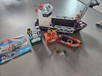 Playmobil city action  containerschip 70769 compleet!, Ophalen of Verzenden, Zo goed als nieuw, Overige merken