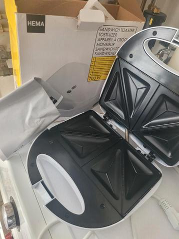 Tosti apparat,  goed als nieuw  beschikbaar voor biedingen