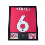 Milos Kerkez gesigneerd Liverpool thuisshirt, Verzamelen, Sportartikelen en Voetbal, Buitenlandse clubs, Shirt, Verzenden, Zo goed als nieuw