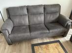 2 en 3 zits nubuck leren bank (2023), Huis en Inrichting, Banken | Bankstellen, Ophalen, Zo goed als nieuw, Vierpersoons of meer