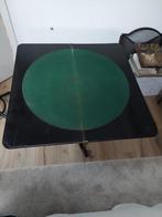 Art Deco (kaart) speeltafel van zeer donker e, donker eiken,, Ophalen