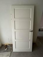 Opdekdeur 93x210, Ophalen, 80 tot 100 cm, Binnendeur, Zo goed als nieuw