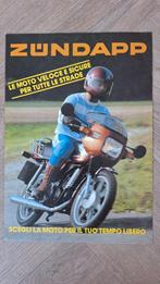 Zundapp folder Italiaans uit 1980, Ophalen of Verzenden, Zo goed als nieuw