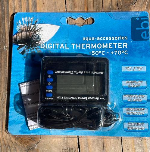 Europet Bernina, digitale thermometer, aquarium, nieuw, Dieren en Toebehoren, Vissen | Aquaria en Toebehoren, Nieuw, Overige typen