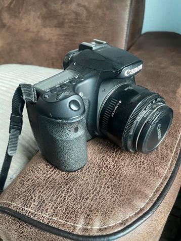 Canon EOS 60D + lenzen, flitser, tas en toebehoren beschikbaar voor biedingen