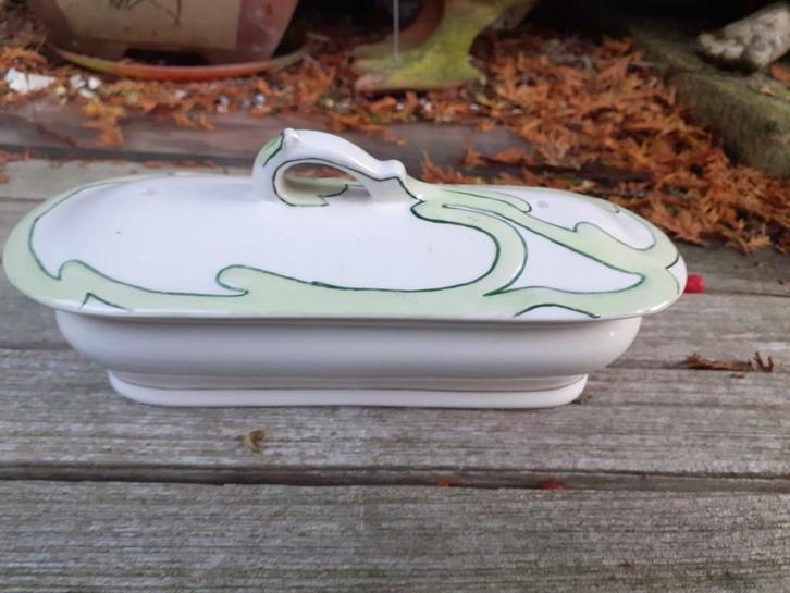 Antiek Zeepbakje - Art Nouveau, Antiek en Kunst, Antiek | Overige Antiek, Ophalen of Verzenden