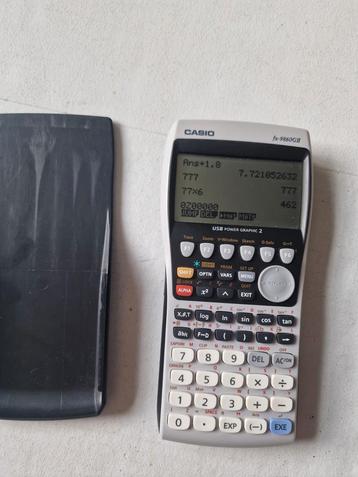 Casio FX9860gII grafische oplaadbare rekenmachine eindexamen beschikbaar voor biedingen