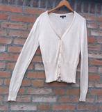 Crème knoopjes vestje met zijde & kant King Louie Maat M/38, Kleding | Dames, Truien en Vesten, Maat 38/40 (M), Beige, Ophalen of Verzenden