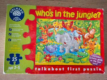 Jungle Puzzel - 25 Stukjes beschikbaar voor biedingen