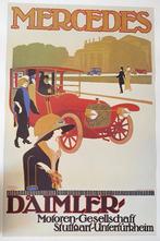 Mercedes Daimler oldtimer, Rechthoekig Staand, Deurposter of groter, Ophalen of Verzenden, Zo goed als nieuw