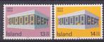 TSS Kavel 1140029 IJsland Europa CEPT 1969 pf minr 428-429, Postzegels en Munten, Postzegels | Europa | Scandinavië, Ophalen, IJsland