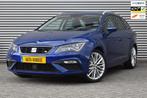 Seat Leon ST 1.5 TSI 150-PK FR, Airco, Ecc, Cruise, Virtual,, Zwart, 4 cilinders, Leder en Stof, Origineel Nederlands