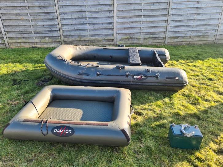 Raptor zodiak 270, Watersport en Boten, Hengelsport | Karpervissen, Zo goed als nieuw, Overige typen, Ophalen