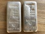 Metalor 1 kilo zilver baar, Postzegels en Munten, Edelmetalen en Baren, Ophalen, Zilver
