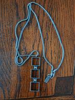 Sarah pacini zirveren ketting, Sieraden, Tassen en Uiterlijk, Ophalen of Verzenden, Gebruikt