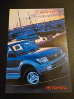 Brochure Toyota Landcruiser 90 2000, Boeken, Auto's | Folders en Tijdschriften, Ophalen of Verzenden, Zo goed als nieuw, Toyota