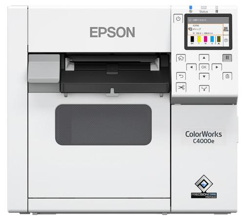 Epson ColorWorks C4000 CW-C4000e (bk) C31CK03102BK, Computers en Software, Labelprinters, Zo goed als nieuw, Etiket, Tape-label