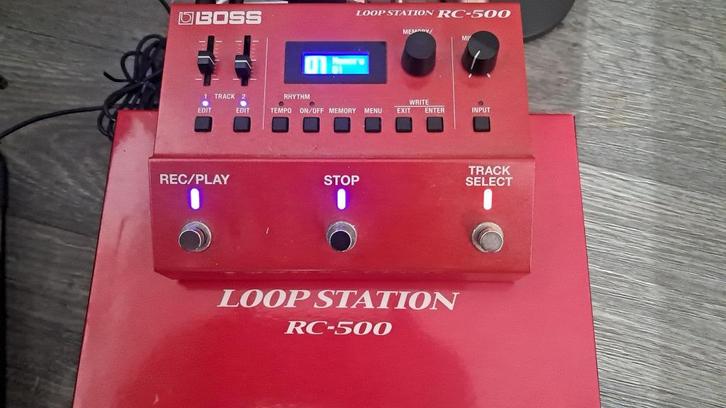 Boss RC500 looper €200,-, Muziek en Instrumenten, Effecten, Zo goed als nieuw, Overige typen, Ophalen of Verzenden