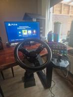 Complete Gaming Setup PS4 met Stuur, Pedalen & Meer!, Ophalen of Verzenden, Gebruikt