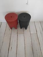 Philippe Starck Bubu bijzet krukjes/tafeltjes, Ophalen, Kunststof, Gebruikt, Rond
