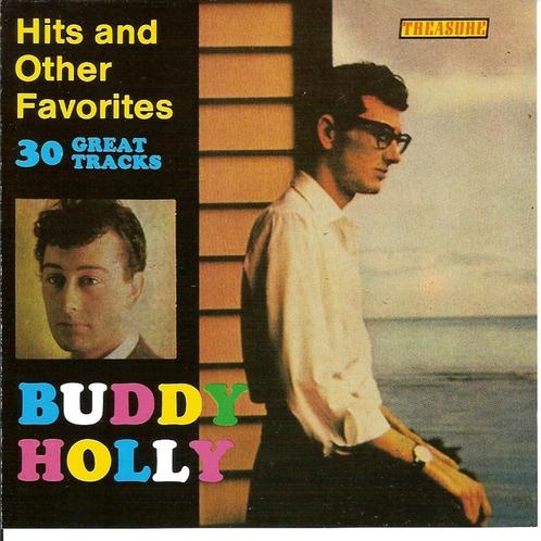 Buddy Holly - Hits and other favorites – Treasure - 05190 , Cd's en Dvd's, Cd's | Pop, Gebruikt, Voor 1960, Ophalen of Verzenden